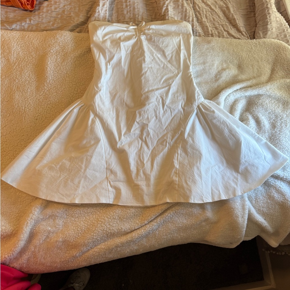 Peppermayo White Mini Dress